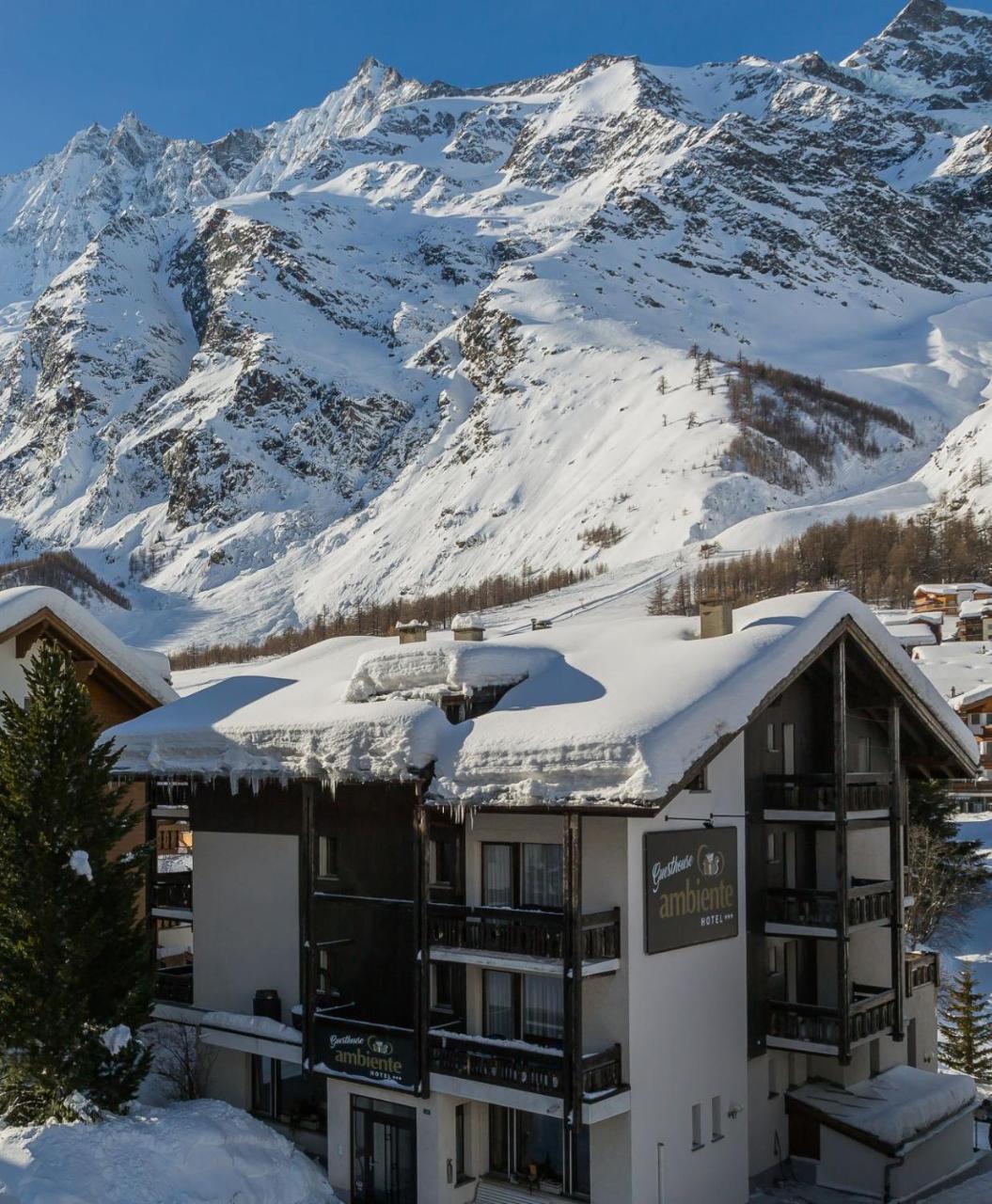 Ambiente Guesthouse Saas Fee 외부 사진