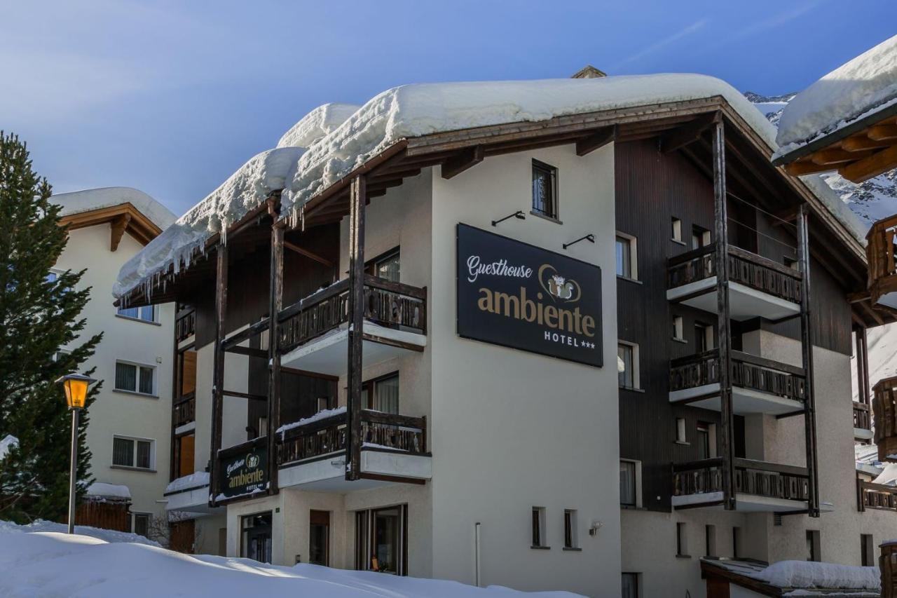 Ambiente Guesthouse Saas Fee 외부 사진
